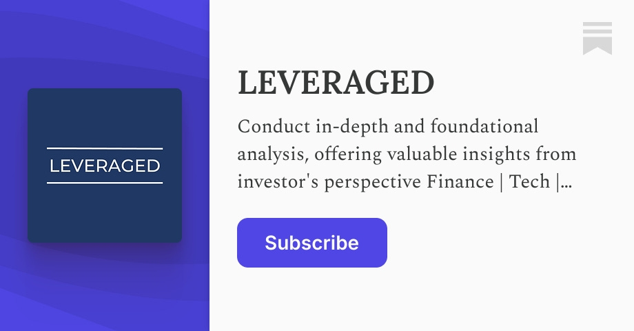 LEVERAGED | Tung Connor Nguyen | Substack