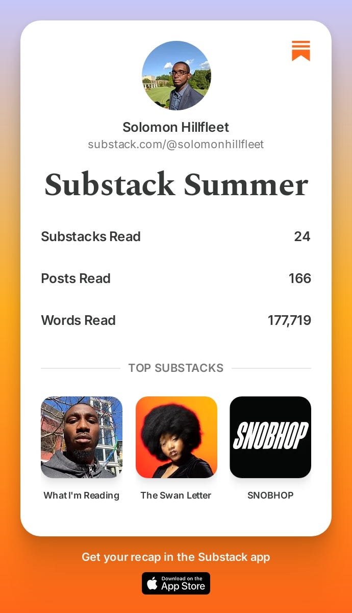 Substack Summer