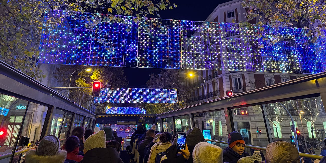 🎄 Madrid at Christmas: A Light Tour to Remember