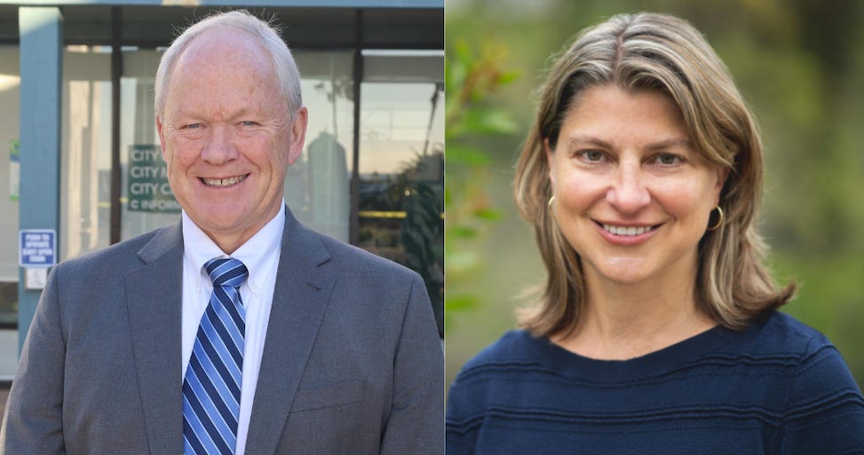 Bruce Ehlers and Rimga Viskanta Compete in Encinitas Mayoral Race