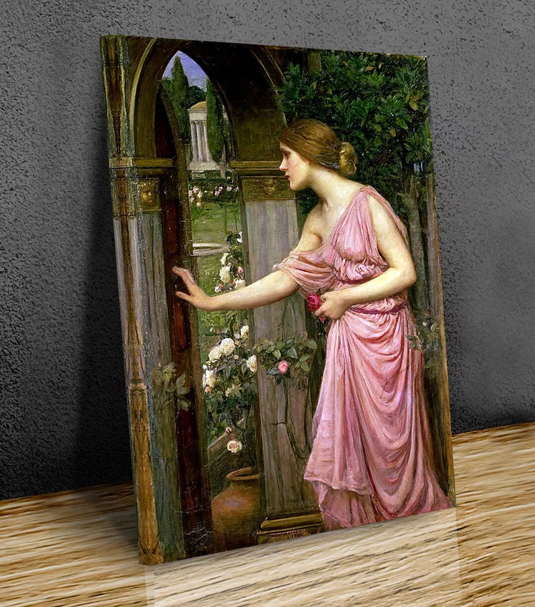 Psyche entering Cupid's Garden Waterhouse  canvas print art or print only - Picture 1 of 9