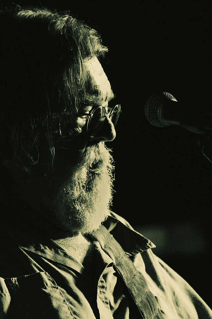 Black River laying down the rock