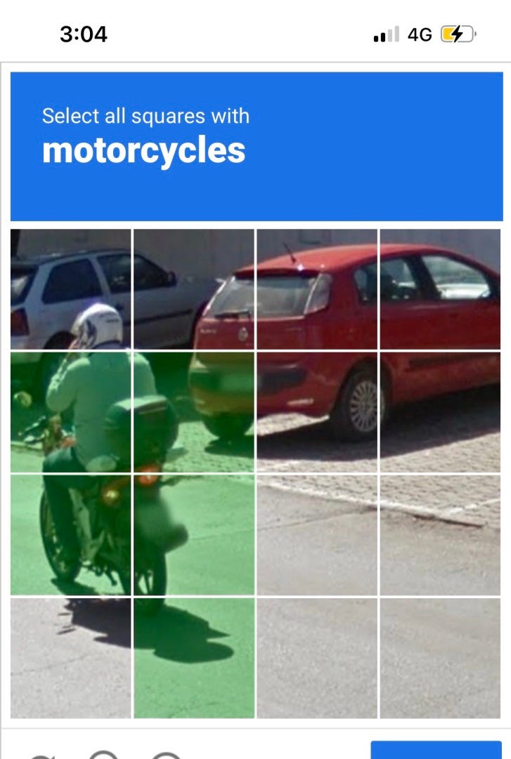 The square with a tiny bit of wheel is added.