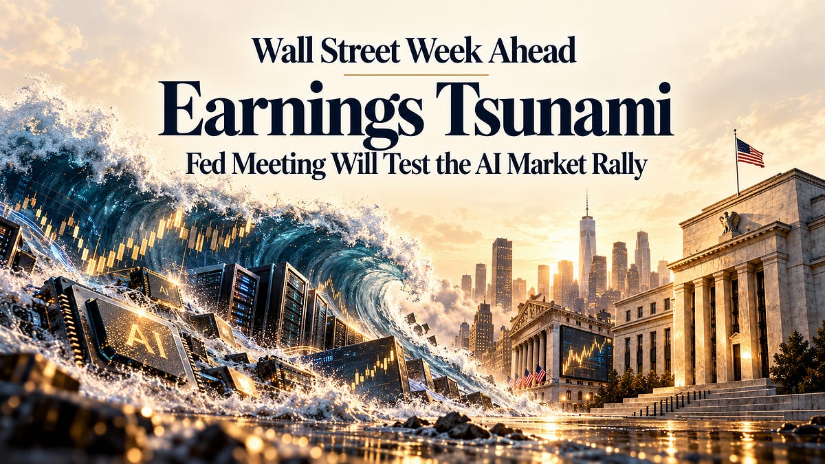 Wall Street Week Ahead: Earnings Tsunami Meets the Fed