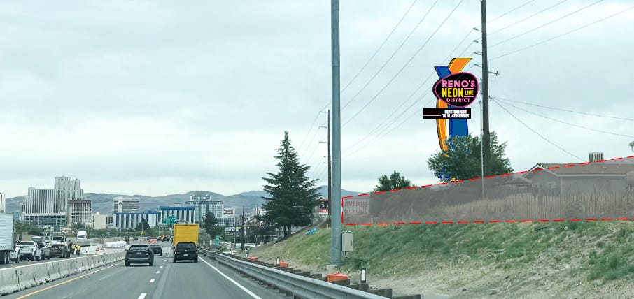 Jacobs Entertainment's Sign Sparks Debate in Reno