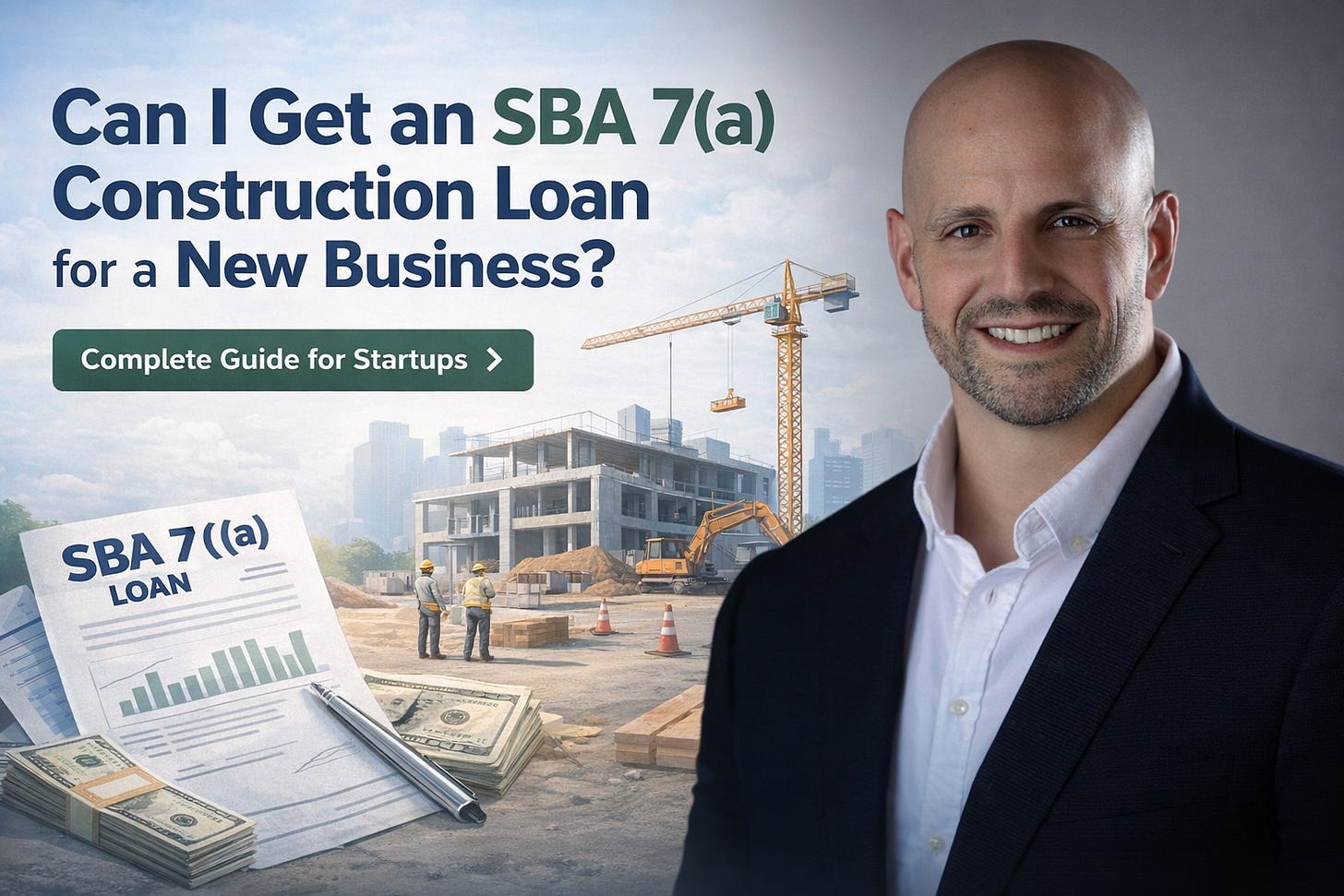 Can I Get an SBA 7(a) Construction Loan for a Brand New Business?