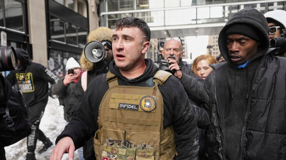Political candidate Jake Lang arrested after vehicles drove toward City  Hall crowd