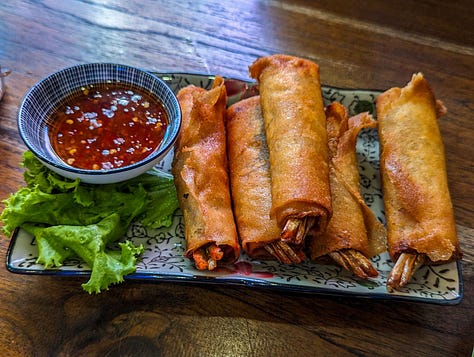 Two Thai restaurants.