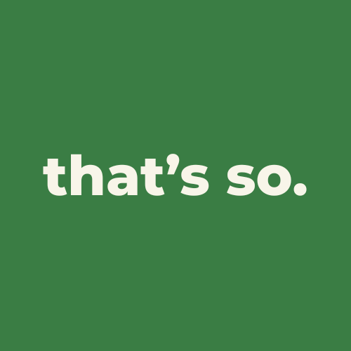 That's So logo