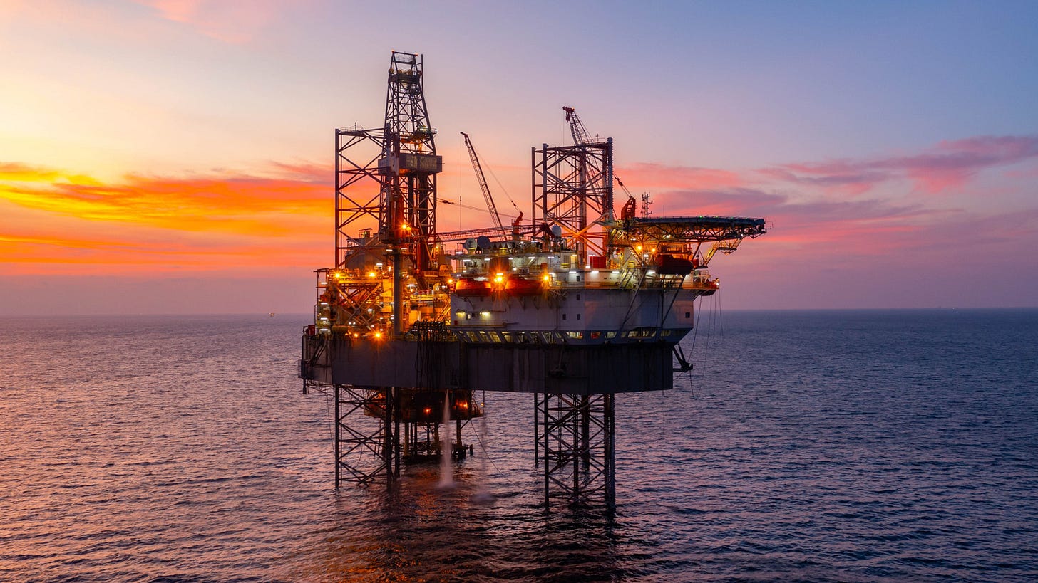 Do Offshore Oil Rigs Float? Here's How They Stay In Place