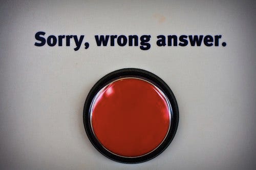 wrong wrong