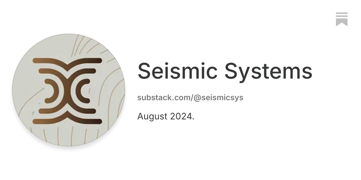 Seismic Systems | Substack
