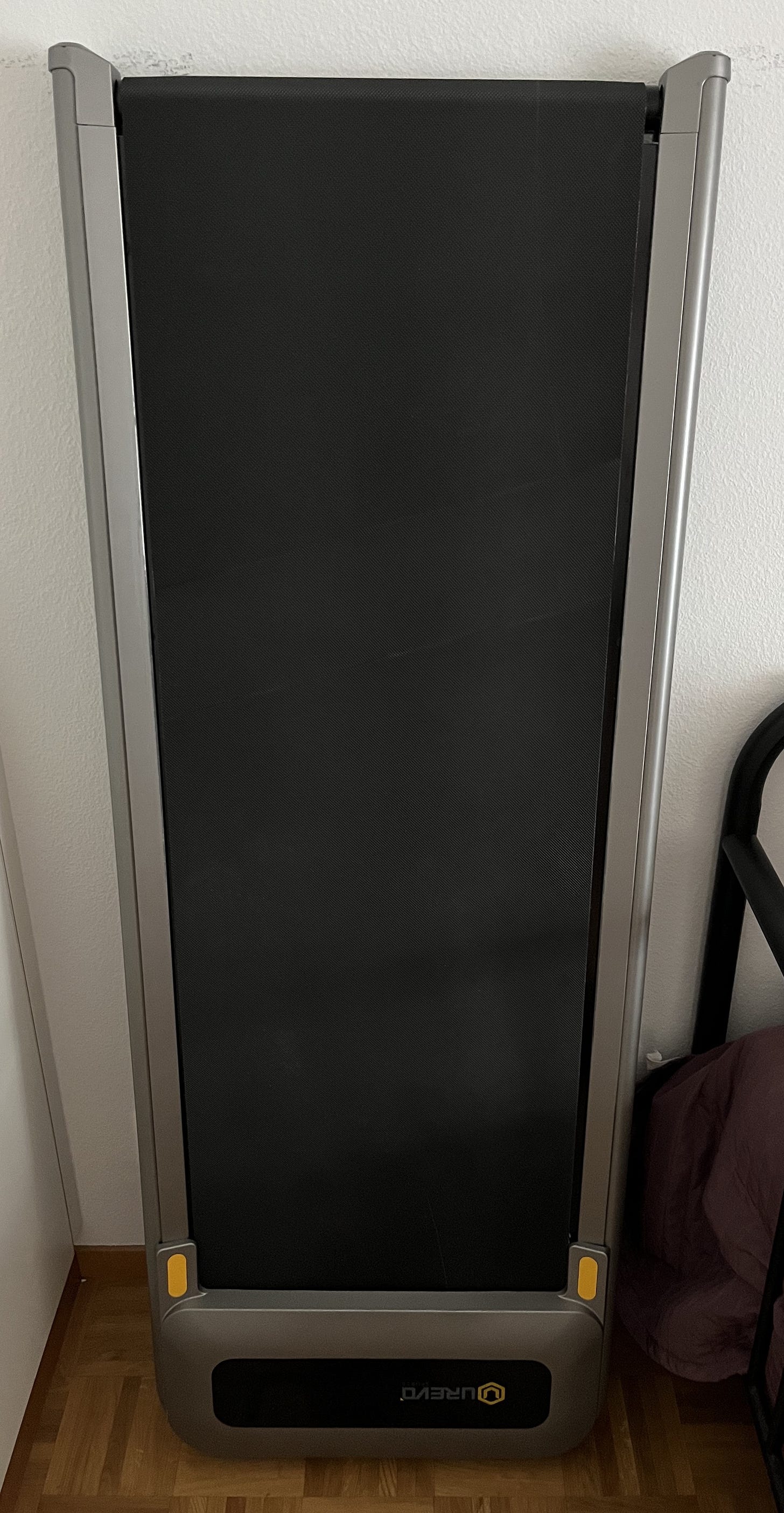 Walking pad treadmill for daily step count and zone 2 cardio at home