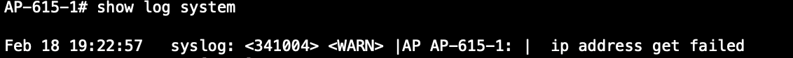 Ap Fail Troubleshooting AP Connectivity and Configuration Sync with HPE Aruba ...