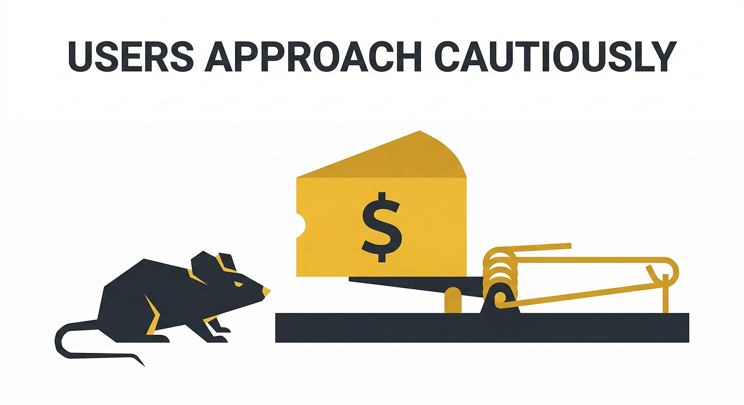 Predatory pricing mousetrap