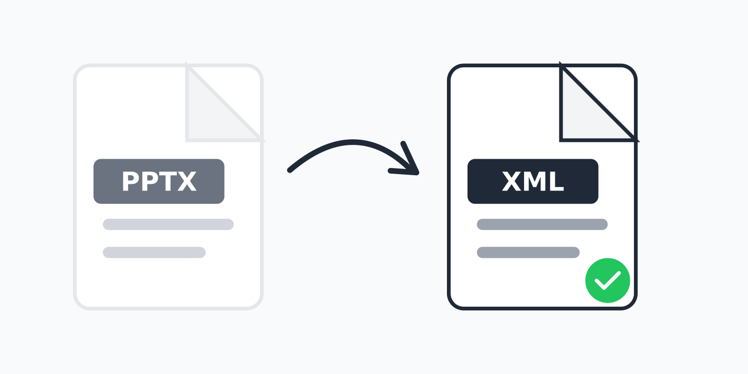 PPTX to XML Converter Online Free - Extract Data