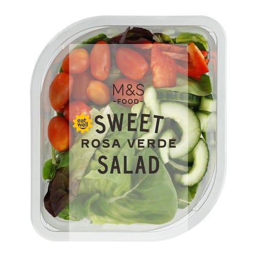 M&S Sweet Rosa Verde Side Salad