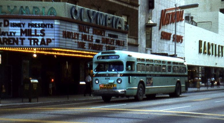 Figure 1: Olympia Theater in 1961. Source unknown. Figure 1: Olympia Theater in 1961. Source unknown.