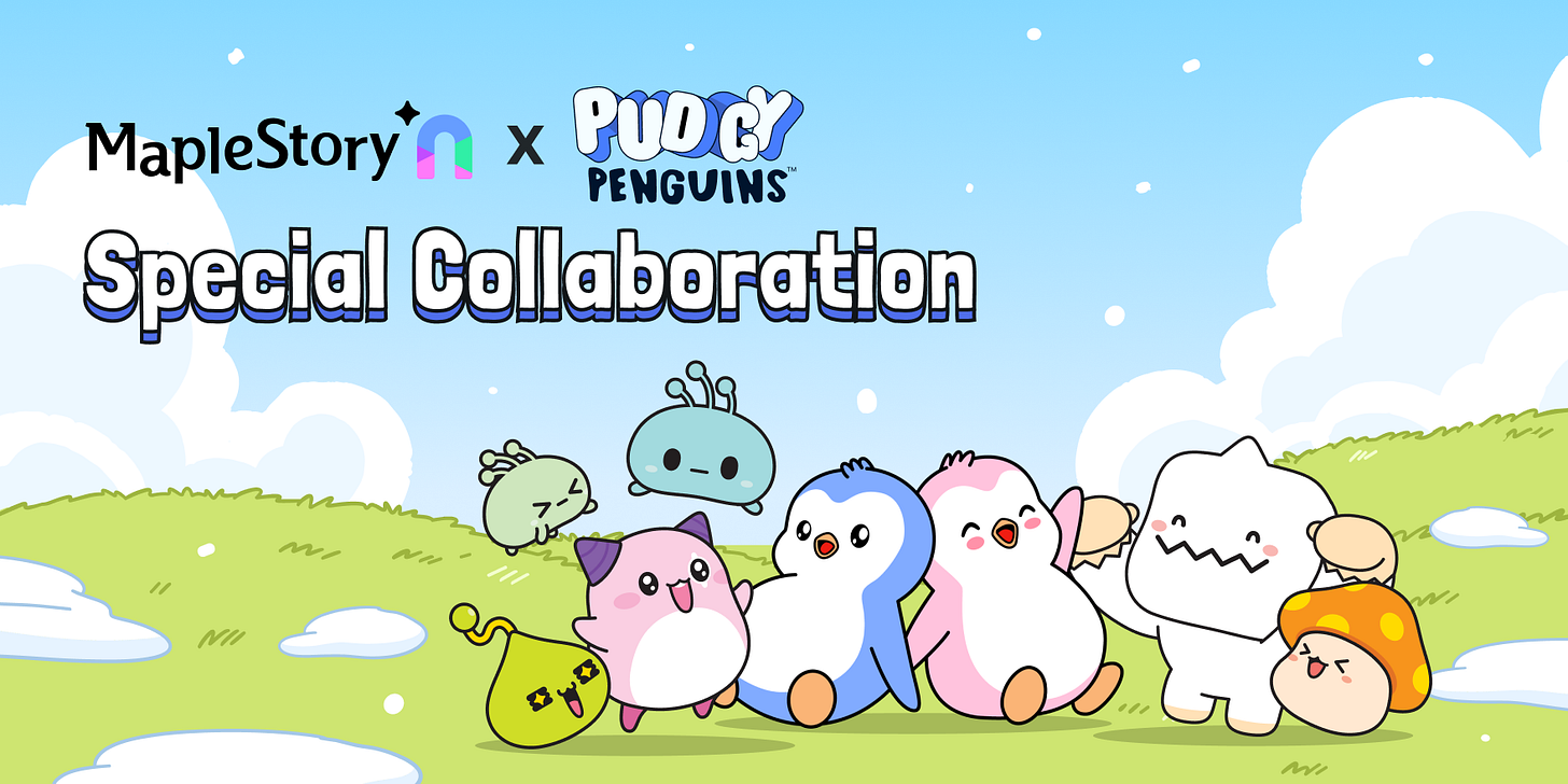 Play] MapleStory N x Pudgy Penguins: A Winter Collaboration | by MapleStory  Universe | MapleStory Universe | Jan, 2026 | Medium