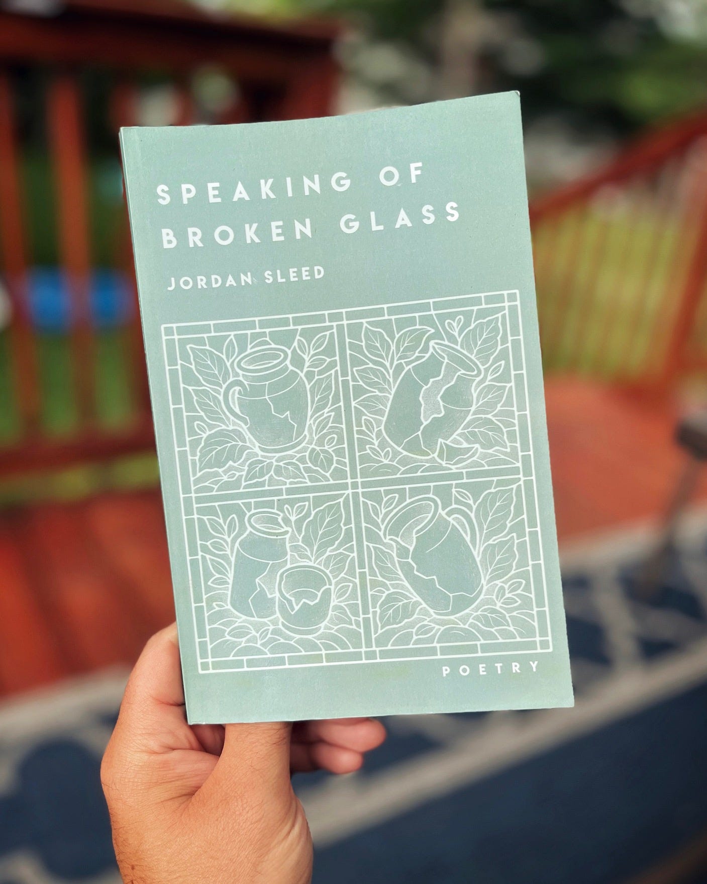 Speaking of Broken Glass by Jordan Sleed Speaking of Broken Glass by Jordan Sleed