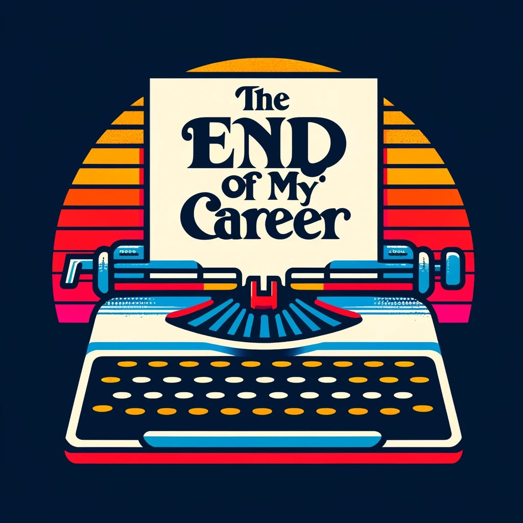 The End of My Career logo