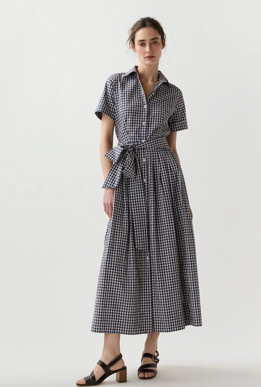 Gingham everywhere you look - by Kim France