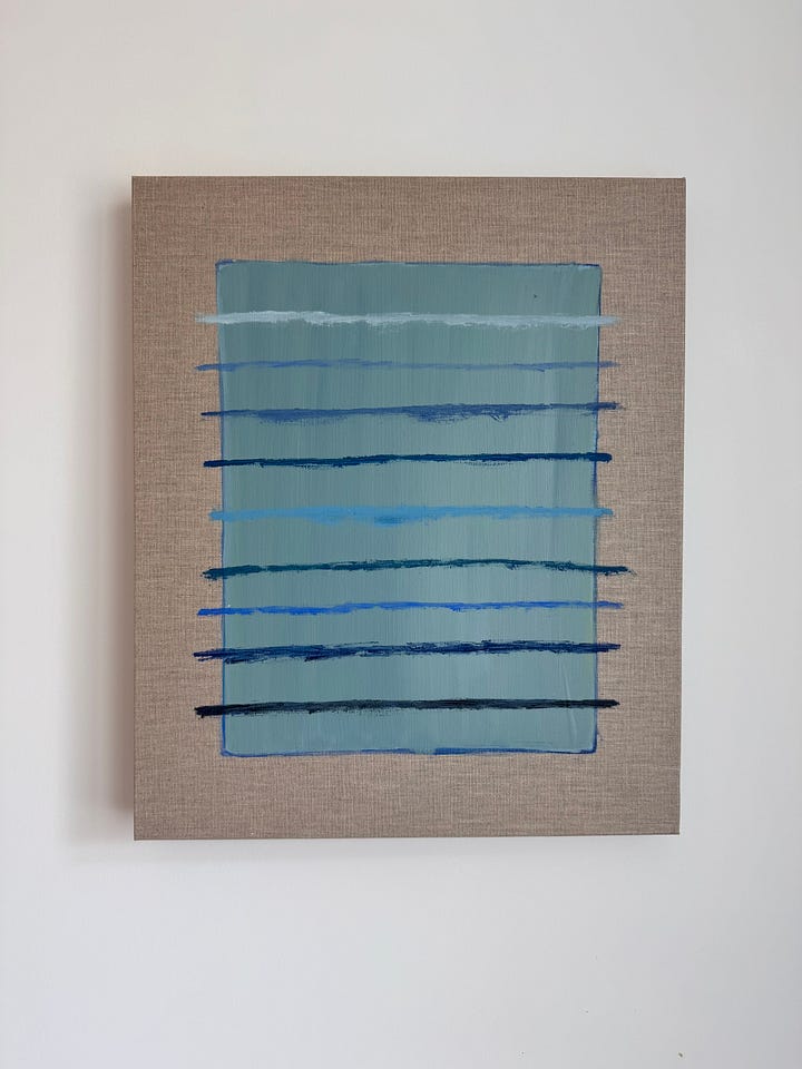 color fields oil painting 