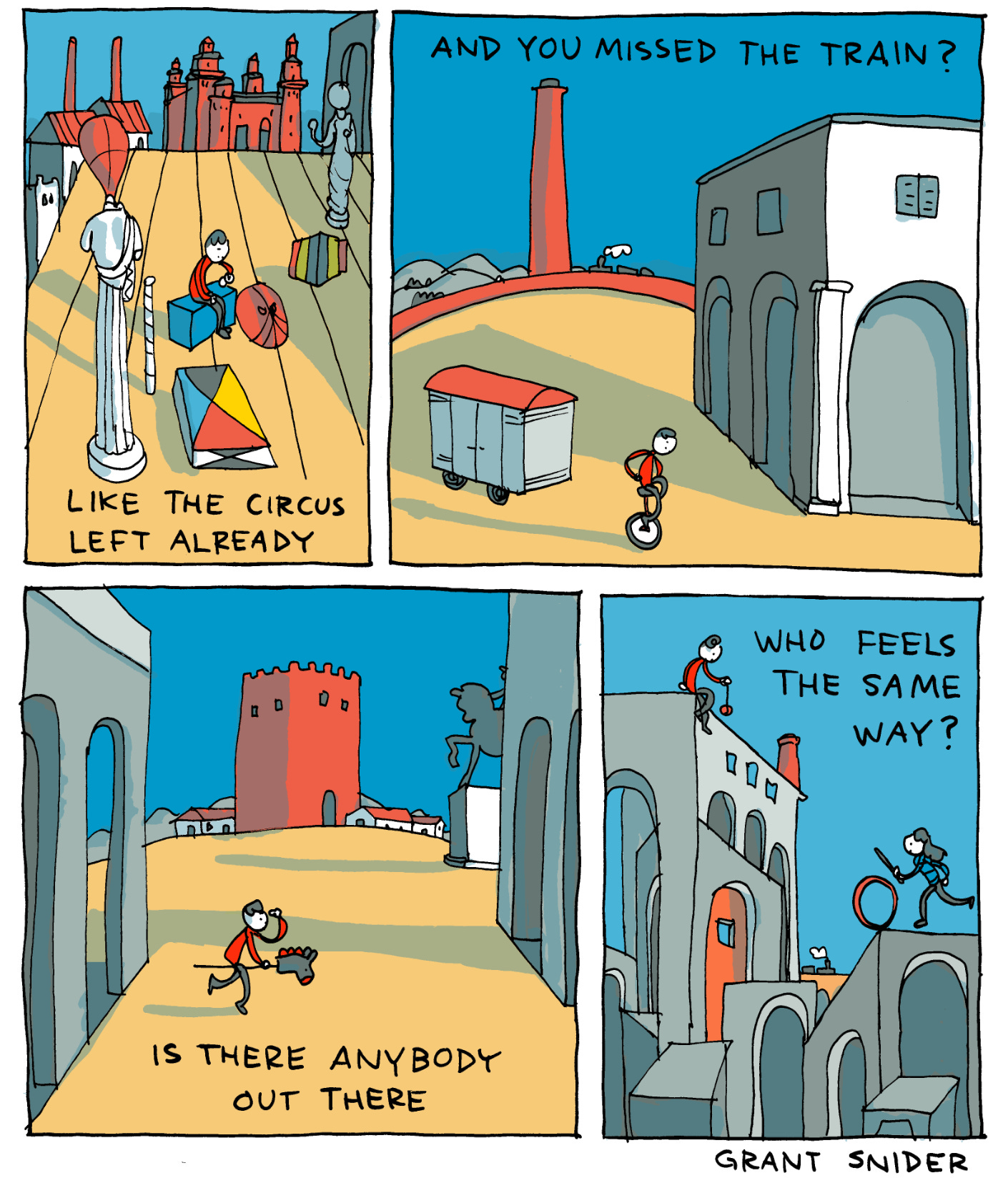 Emptiness - by Grant Snider - Incidental Comics