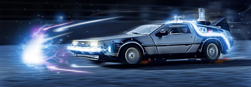 Experience the Ultimate DeLorean Time Machine - Ecto 1 C and KITT Movie Car Hire Experience the Ultimate DeLorean Time Machine - Ecto 1 C and KITT Movie Car Hire