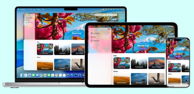 SwiftUI helps developers build great-looking apps across all Apple platforms with the power of Swift — and surprisingly little code. Developers can bring even better experiences to everyone, on any Apple device, using just one set of tools and APIs. SwiftUI helps developers build great-looking apps across all Apple platforms with the power of Swift — and surprisingly little code. Developers can bring even better experiences to everyone, on any Apple device, using just one set of tools and APIs.