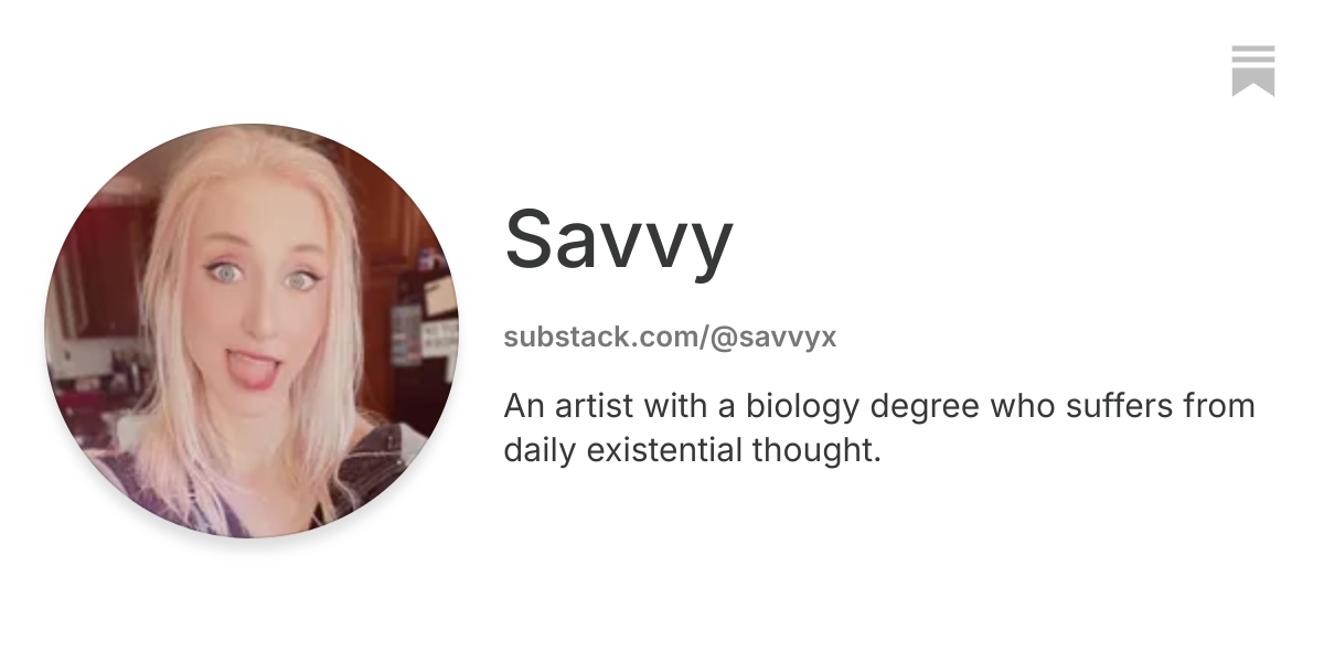 Savvy | Substack
