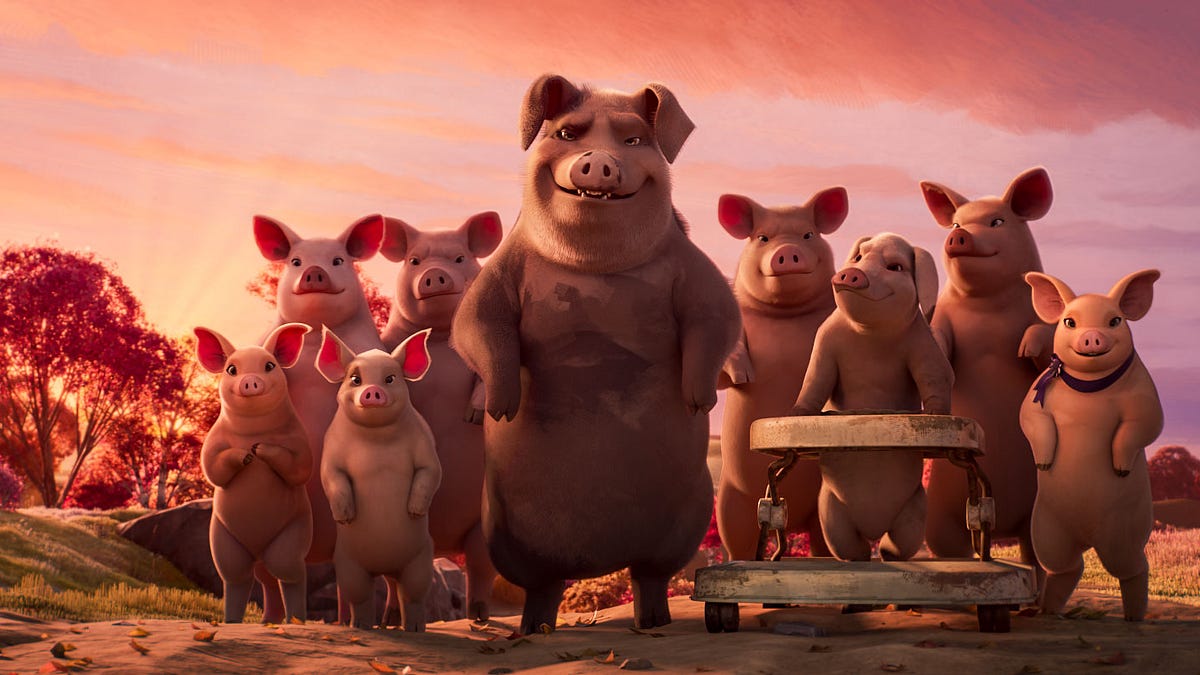 The Inversion of ‘Animal Farm’