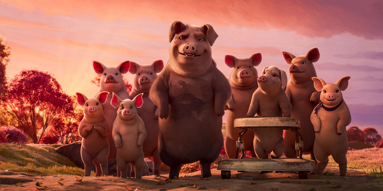 The Inversion of ‘Animal Farm’