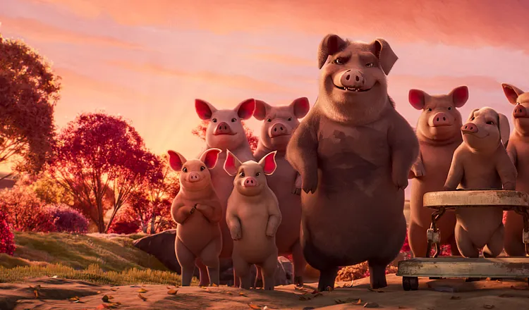 Orwell's Animal Farm turned upside down