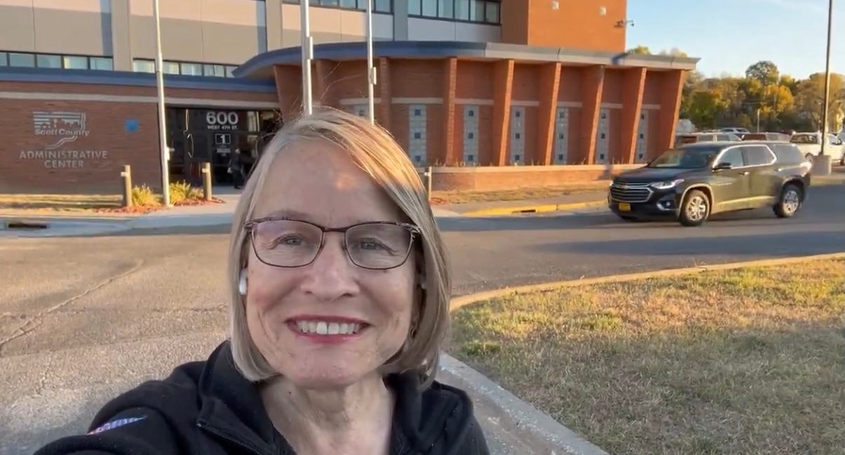 Miller-Meeks no longer registered to vote in IA-01