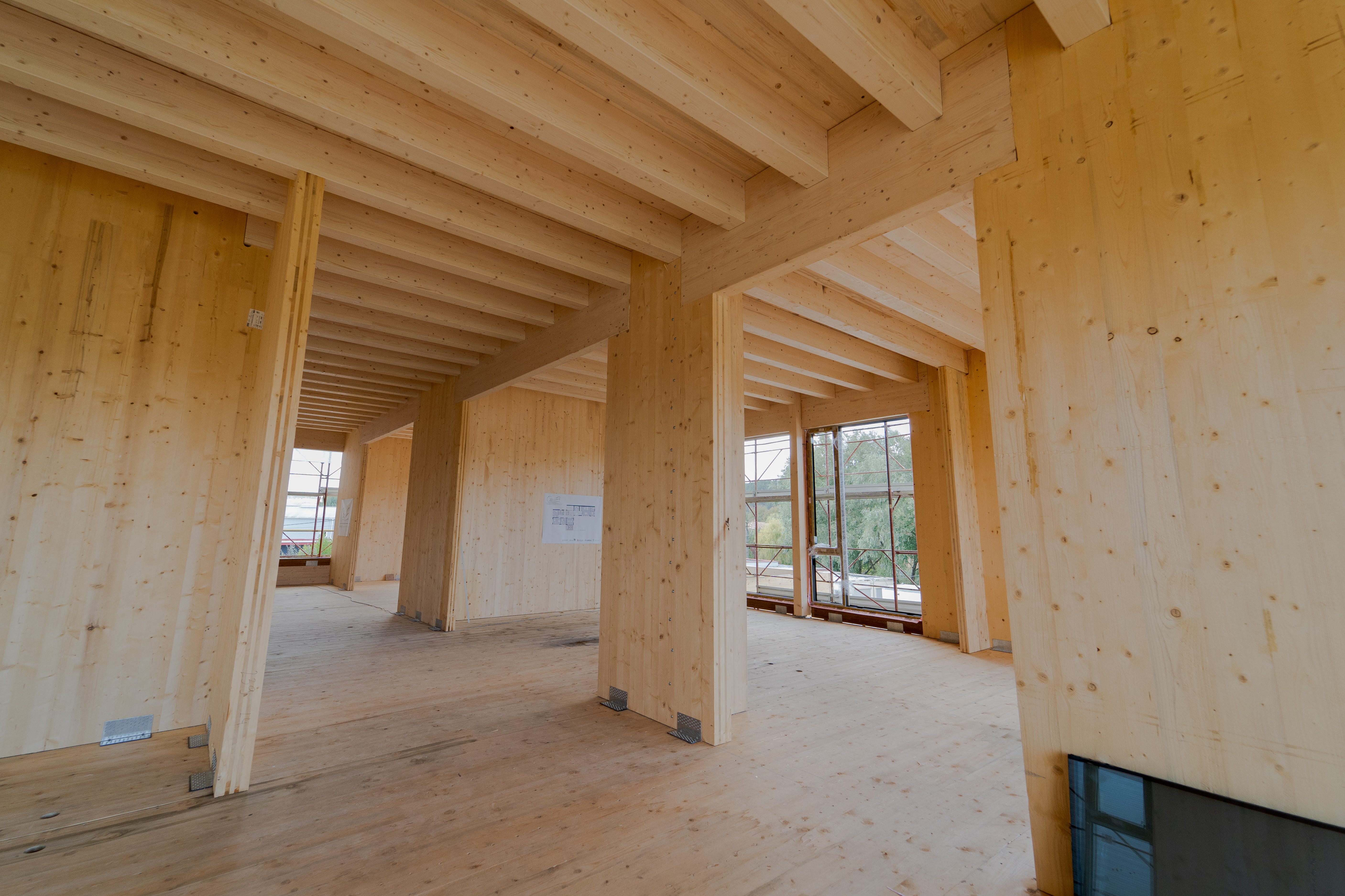 Timber In Buildings Mass timber architecture (CLT) II. - Large scale buildings