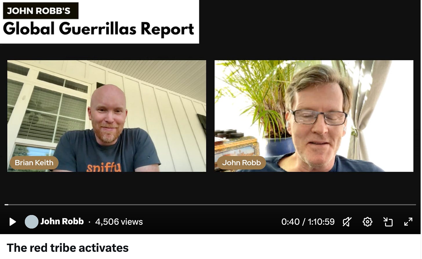 John Robb and Brian Keith livestream conversation on X.com John Robb and Brian Keith livestream conversation on X.com