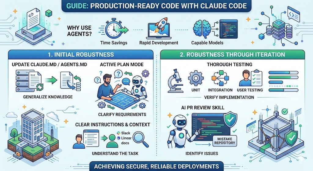Production ready code Production ready code