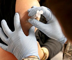 Vaccination by USACE Europe District on Flickr. Used under a creative commons license. Vaccination by USACE Europe District on Flickr. Used under a creative commons license.