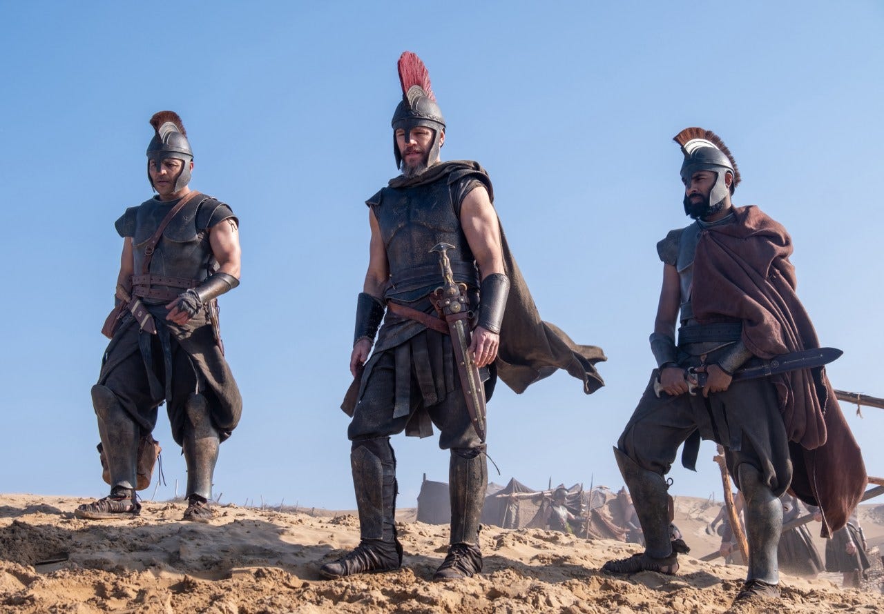 A scene from “The Odyssey.” A scene from “The Odyssey.”
