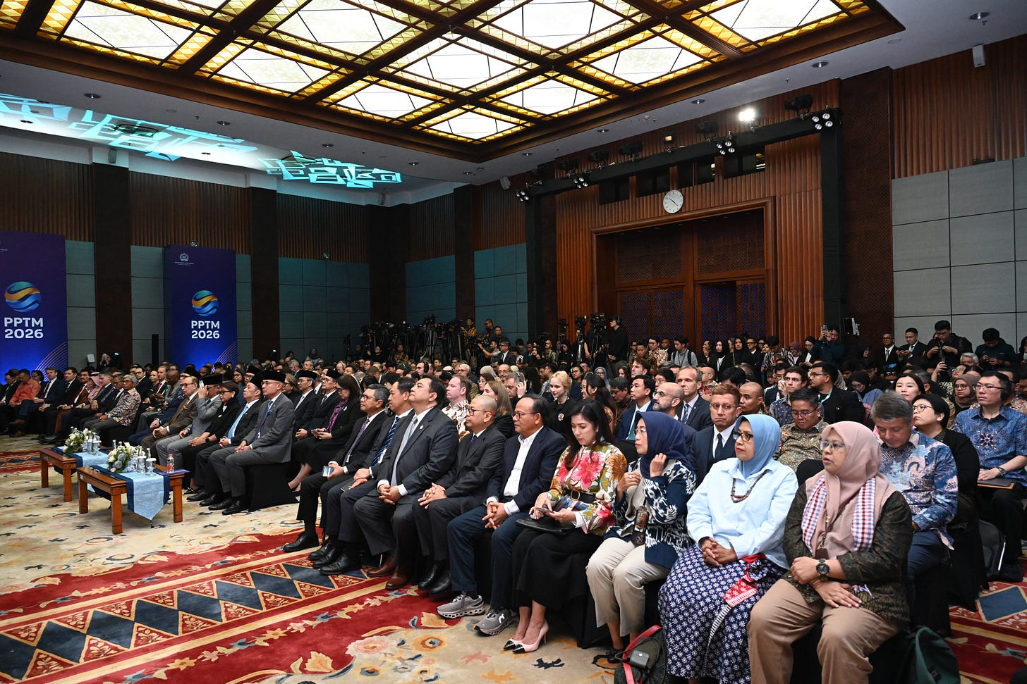 Indonesia’s Foreign Minister Sugiono delivering the 2026 Annual Foreign Policy Statement in Jakarta, outlining “Resilience Diplomacy” as the core of Indonesia’s global strategy.