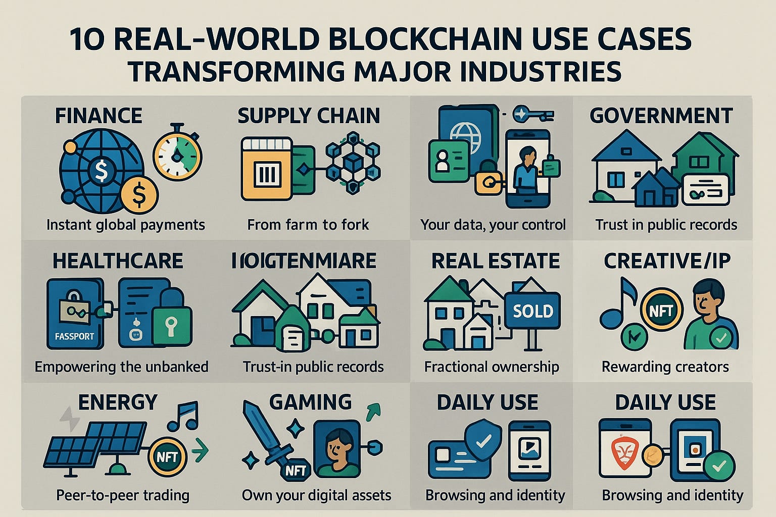 What Is Blockchain? 10 Use Cases Transforming Industries