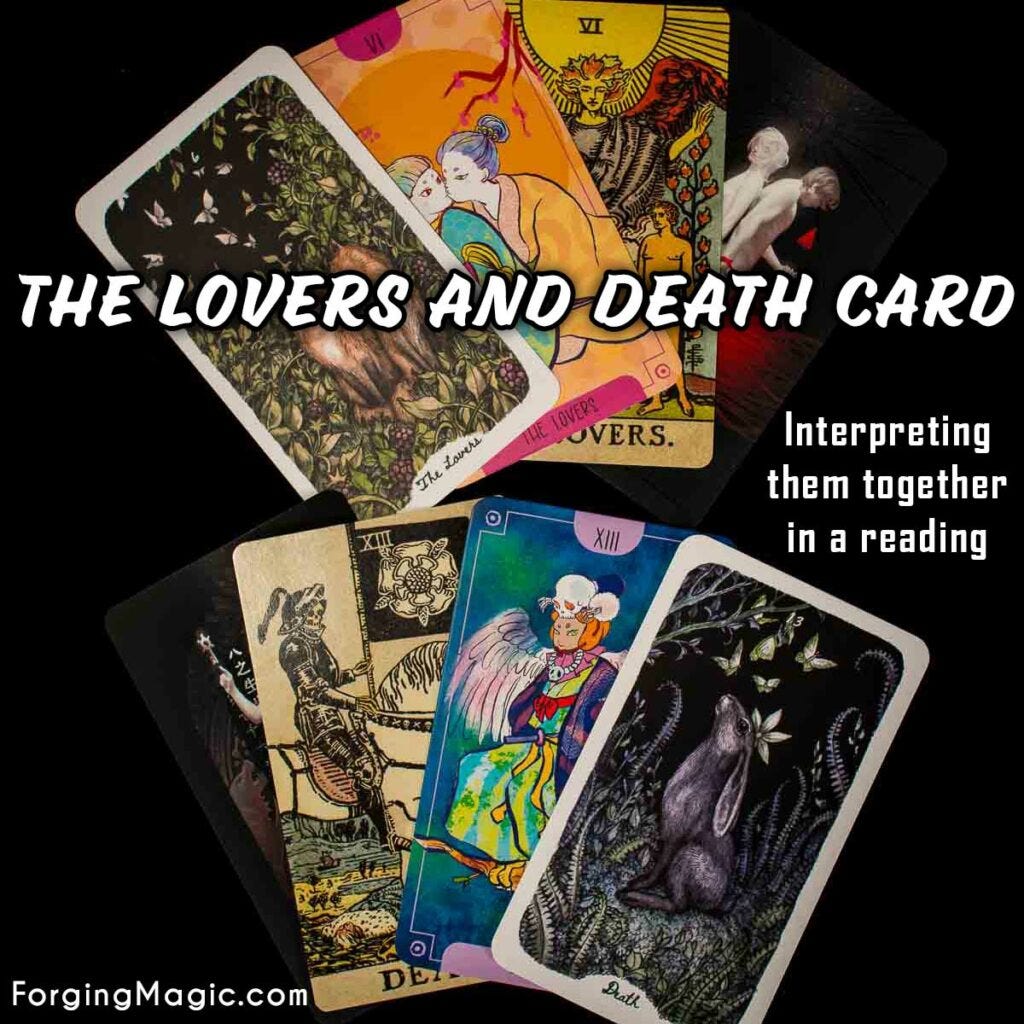 The Lovers and Death Card Meanings in Tarot Readings The Lovers and Death Card Meanings in Tarot Readings