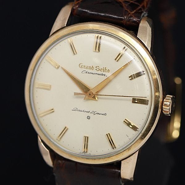 ◆保留◆1円 稼働 良品 セイコー 手巻き J14070E グランドセイコー ファーストモデル 14K 白文字盤 メンズ腕時計 8708810 ◆保留◆1円 稼働 良品 セイコー 手巻き J14070E グランドセイコー ファーストモデル 14K 白文字盤 メンズ腕時計 8708810