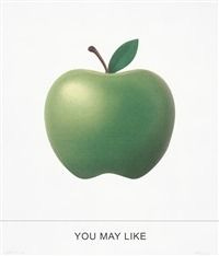 This may contain: an apple with the words you may like it