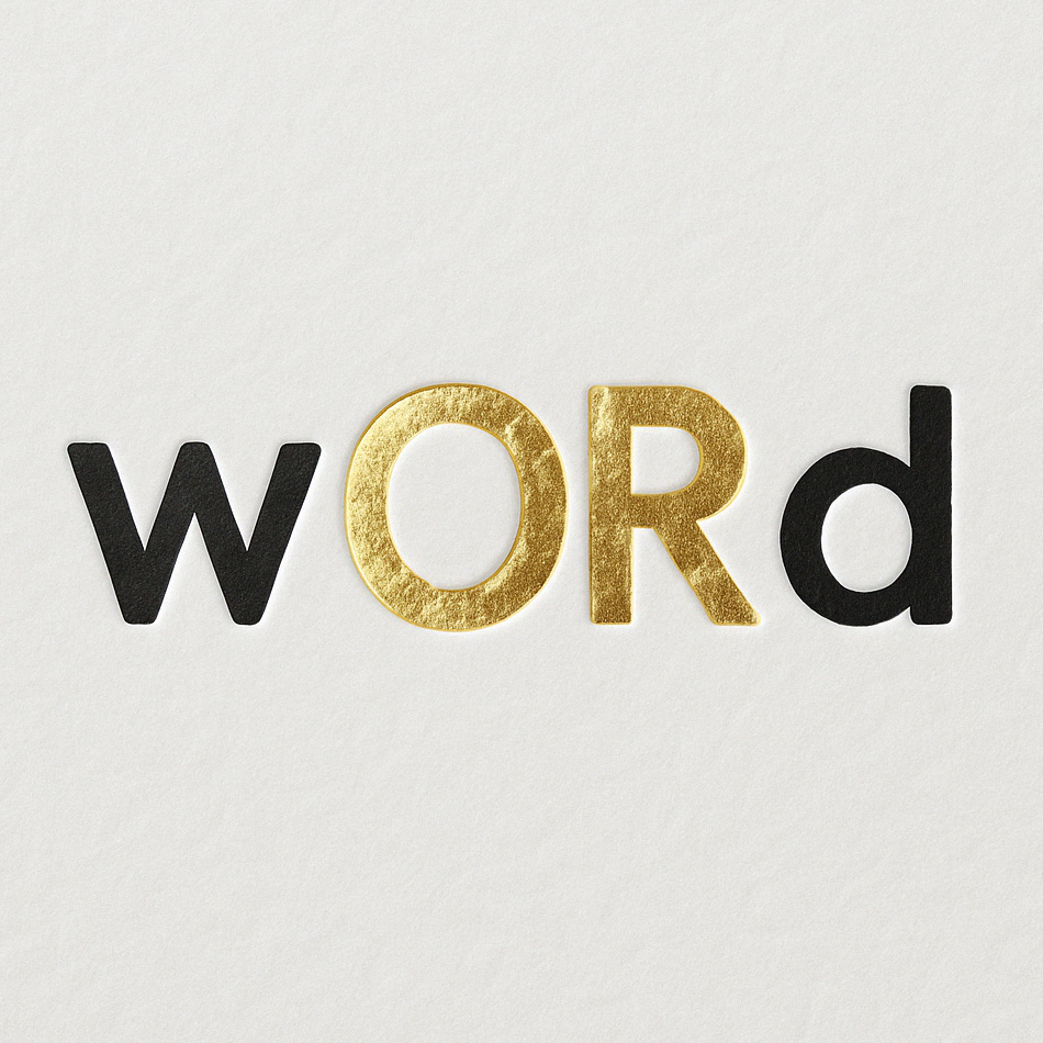 wORd - your golden oracle is within