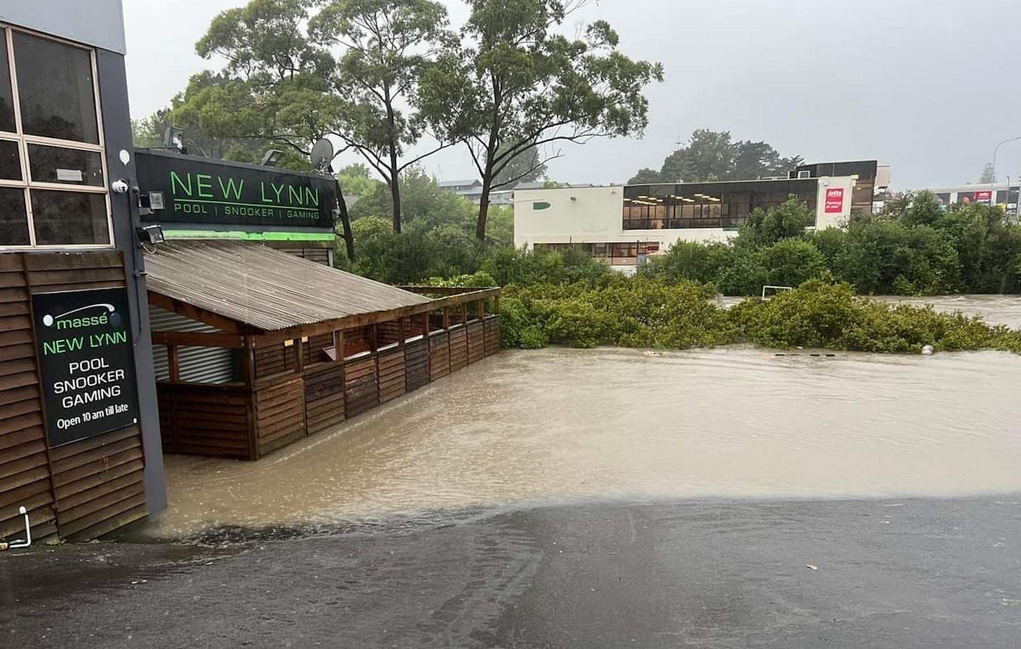 New Lynn underwater