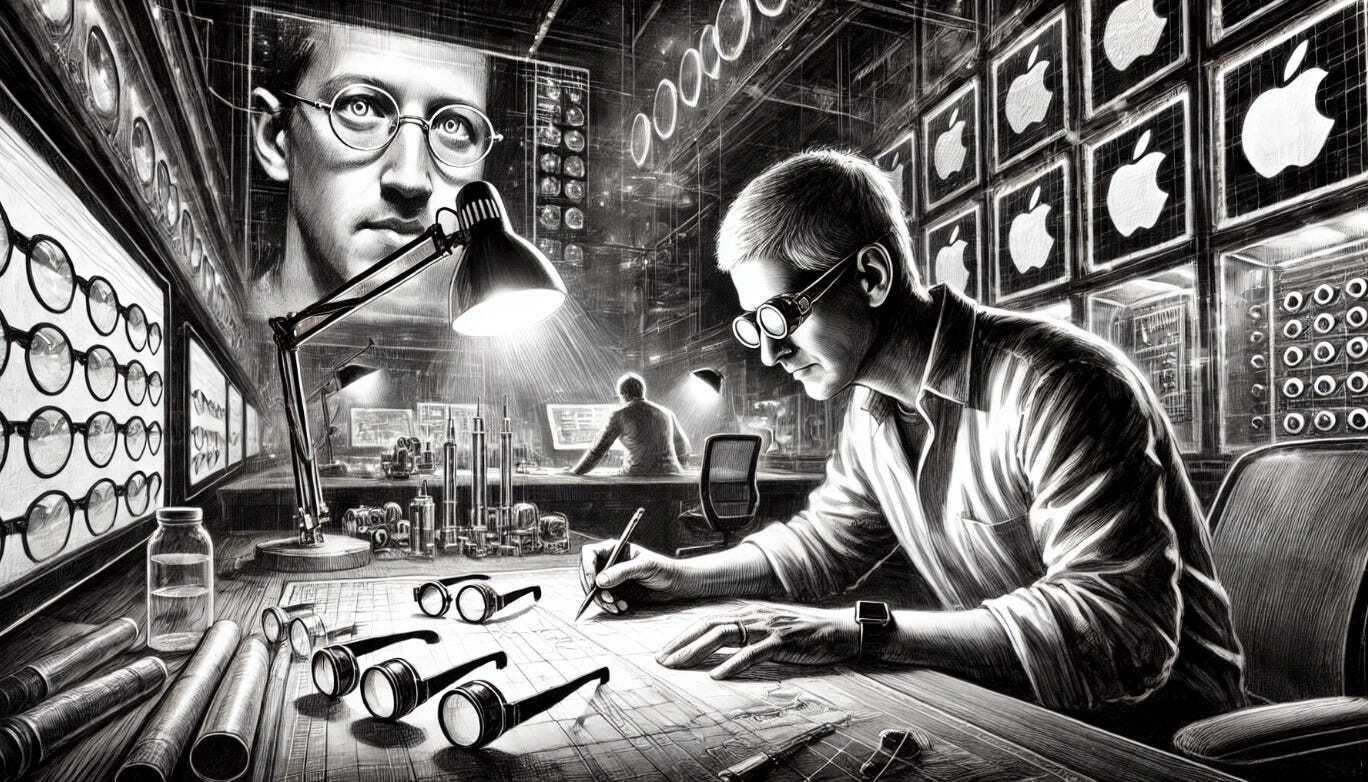 Tim Cook se obsesiona con crear las gafas más inteligentes 