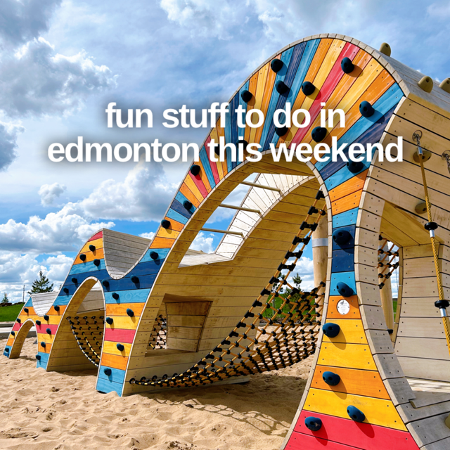 Edmonton Playgrounds Fun Stuff to do in Edmonton This Weekend Cambrian Family Fun Walk 1