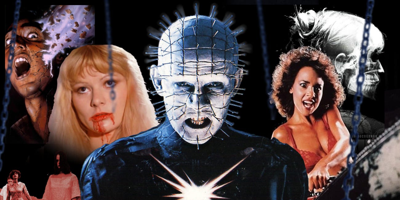 The 100 Greatest Horror Movies Ever, according to this one annoying guy